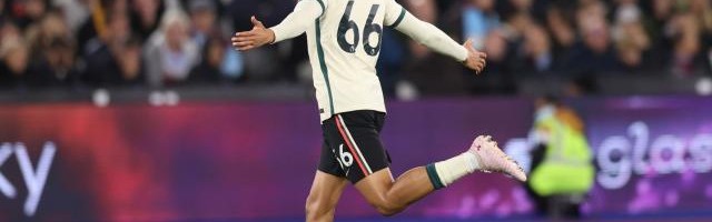 世俱杯投注-【英超】阿诺德传射 利物浦2比3西汉姆联遭赛季首败