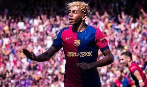 17球15助攻，亚马尔2025年代表巴萨和西班牙共直接参与32个进球